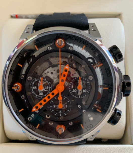 Replica BRM Watch CT-48 Orange Hands Men CT-48-AO Replica BRM Watch CT-48 Orange Hands Men CT-48-AO